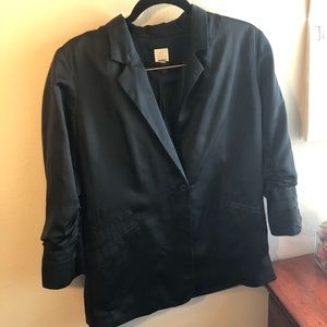 Black summer blazer